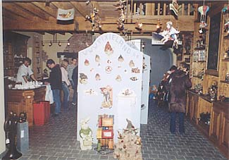 shoppen in 't oude schuurtje