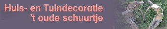Tuindecoratie 't oude schuurtje