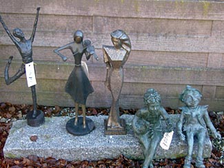 bronzen beelden
